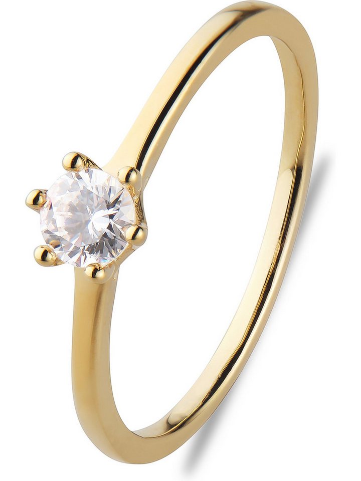 CHRIST Diamantring CHRIST Damen-Damenring 1 Diamant von CHRIST