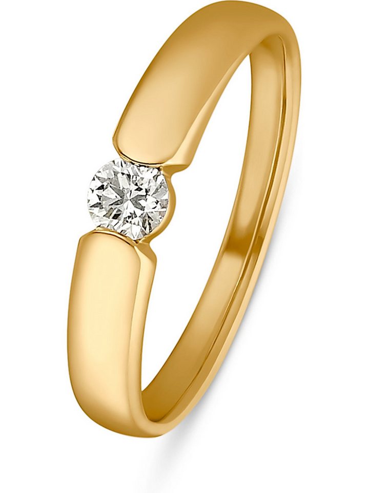 CHRIST Diamantring CHRIST Damen-Damenring 1 Diamant von CHRIST