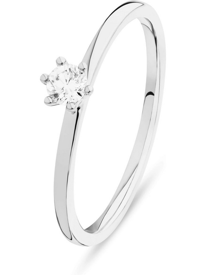 CHRIST Diamantring CHRIST Damen-Damenring 1 Diamant von CHRIST