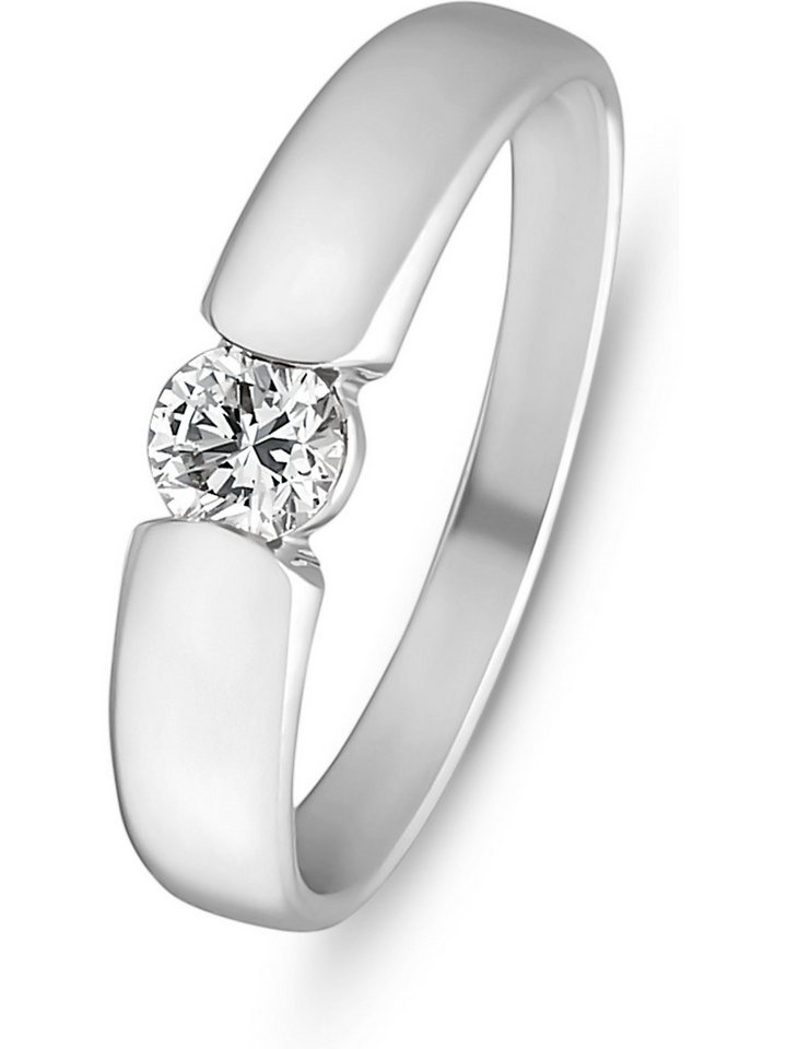 CHRIST Diamantring CHRIST Damen-Damenring 1 Diamant von CHRIST