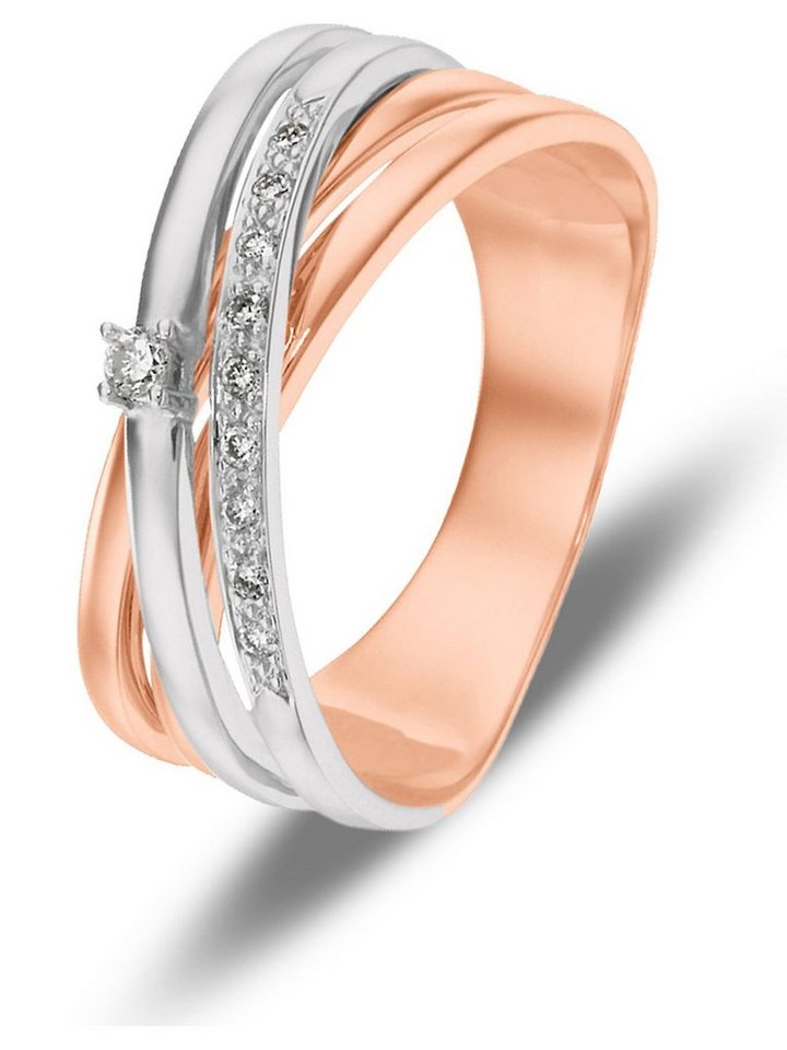 CHRIST Diamantring CHRIST Damen-Damenring 11 Diamant von CHRIST