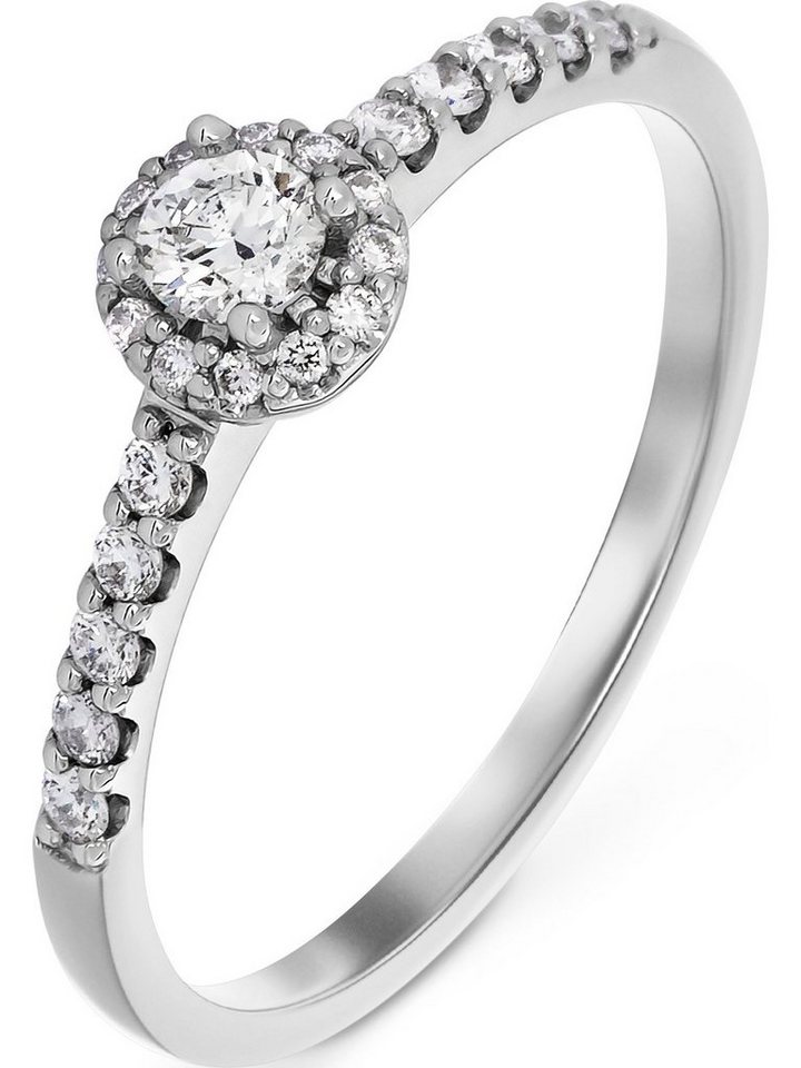 CHRIST Diamantring CHRIST Damen-Damenring 1 Diamant von CHRIST