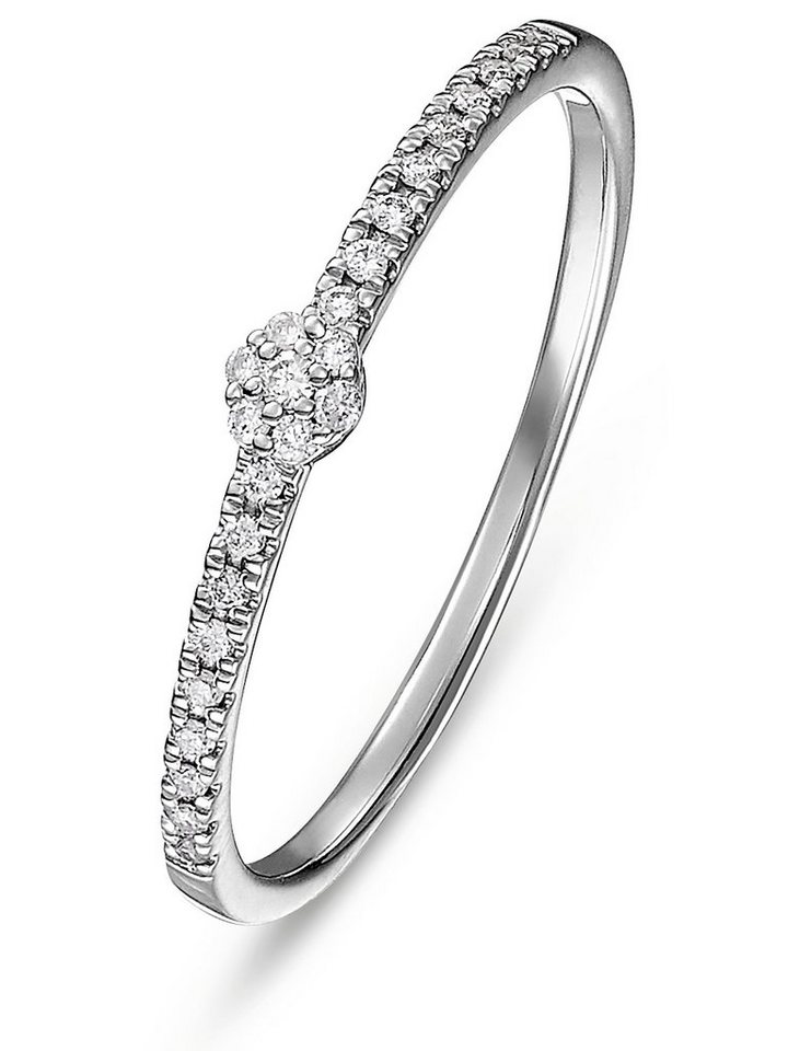 CHRIST Diamantring CHRIST Damen-Damenring 25 Diamant, mit Diamant von CHRIST