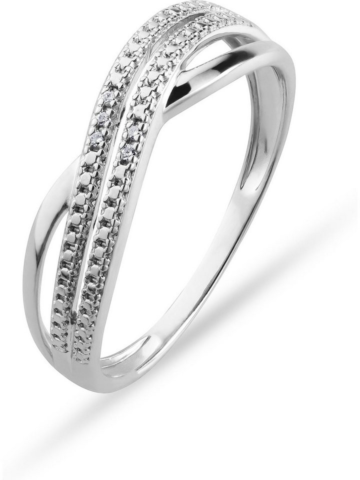 CHRIST Diamantring CHRIST Damen-Damenring 375er Weißgold Diamant von CHRIST