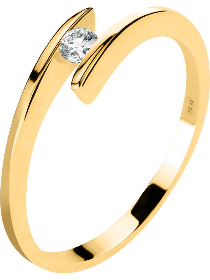 CHRIST Diamantring CHRIST Damen-Damenring 585er Gelbgold 1 Diamant CHRIST Diamantring CHRIST Damen-Damenring 585er Gelbgold 1 Diamant von CHRIST