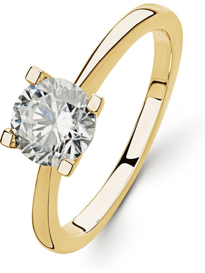 CHRIST Diamantring CHRIST Damen-Damenring 585er Gelbgold 1 Diamant von CHRIST