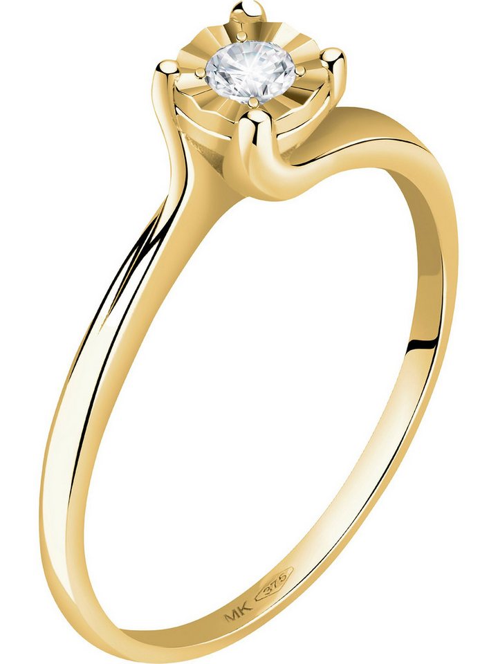 CHRIST Diamantring CHRIST Damen-Damenring 585er Gelbgold 1 Diamant von CHRIST