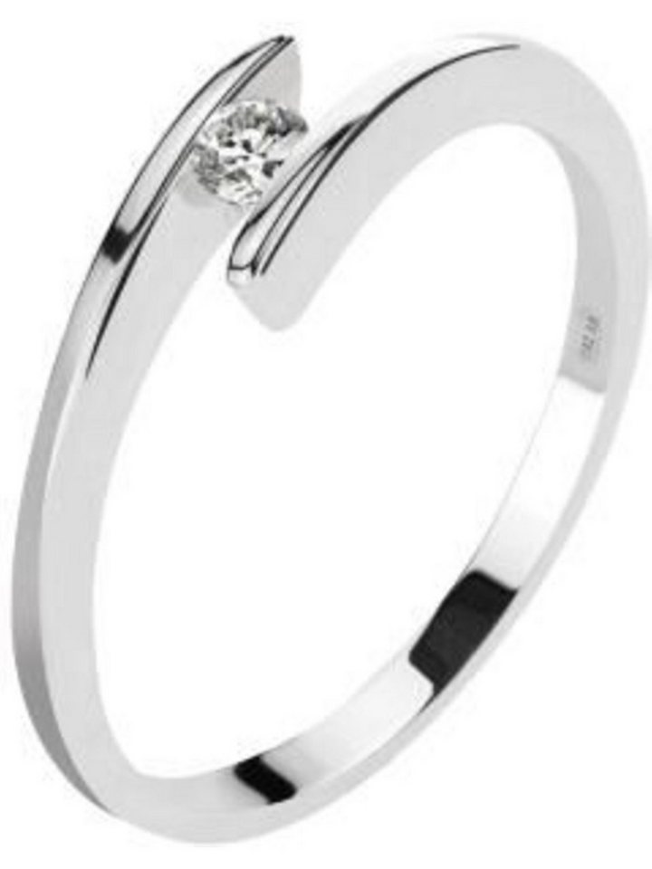 CHRIST Diamantring CHRIST Damen-Damenring 585er Gelbgold 1 Diamant von CHRIST