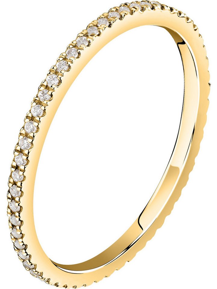 CHRIST Diamantring CHRIST Damen-Damenring 585er Gelbgold Diamant von CHRIST