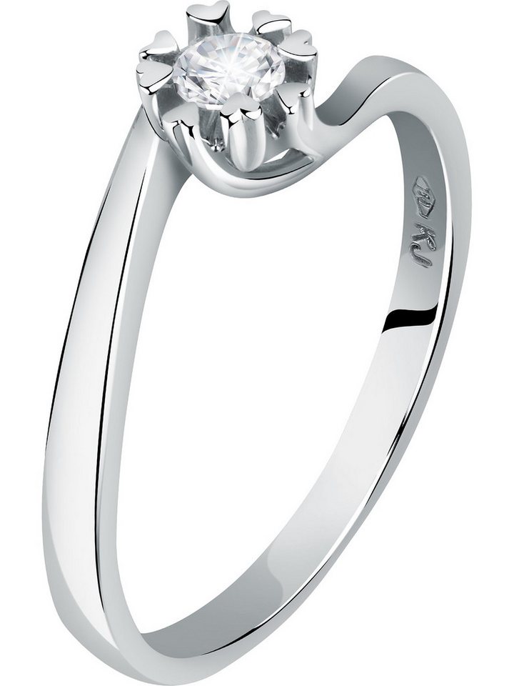 CHRIST Diamantring CHRIST Damen-Damenring 585er Weißgold 1 Diamant von CHRIST