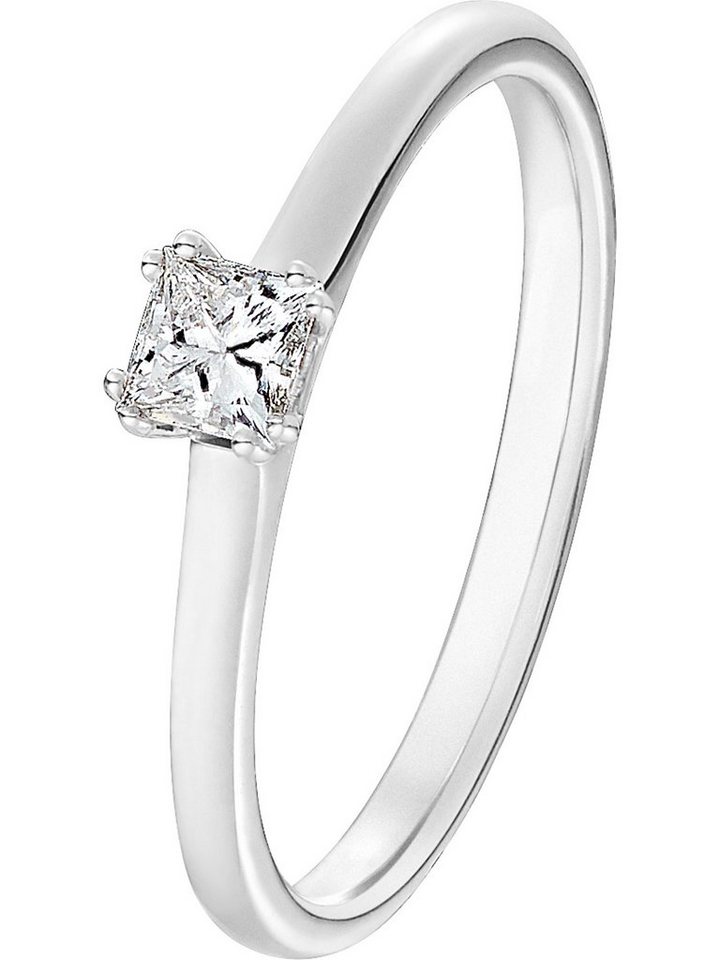 CHRIST Diamantring CHRIST Damen-Damenring 585er Weißgold 1 Diamant von CHRIST