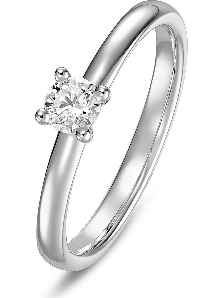 CHRIST Diamantring CHRIST Damen-Damenring 585er Weißgold 1 Diamant von CHRIST