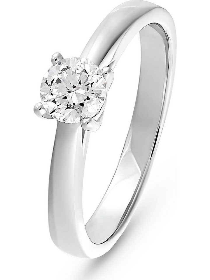 CHRIST Diamantring CHRIST Damen-Damenring 585er Weißgold 1 Diamant von CHRIST
