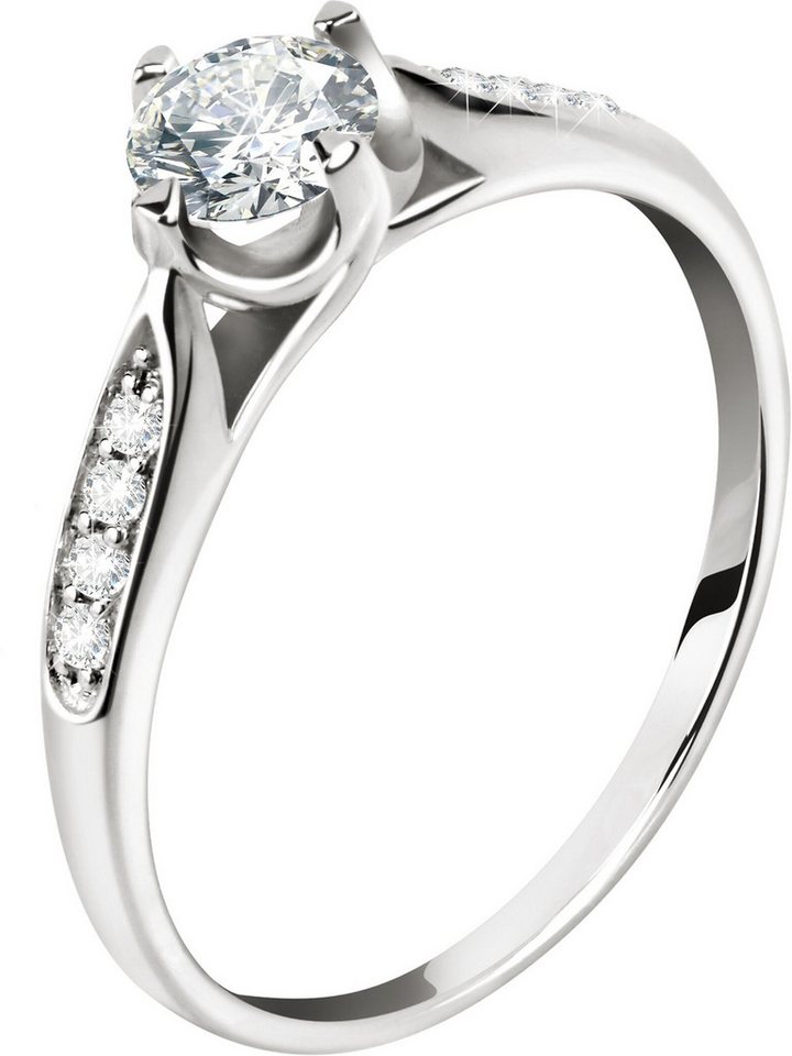 CHRIST Diamantring CHRIST Damen-Damenring 585er Weißgold 1 Diamant von CHRIST