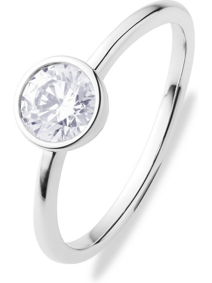 CHRIST Diamantring CHRIST Damen-Damenring 585er Weißgold 1 Diamant von CHRIST