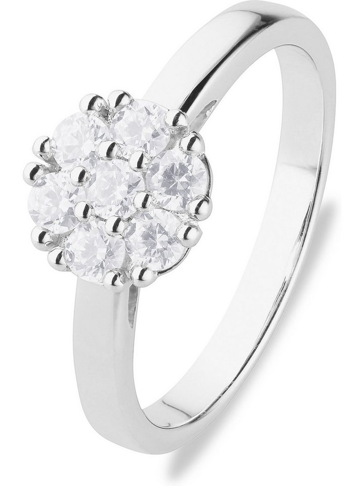 CHRIST Diamantring CHRIST Damen-Damenring 585er Weißgold 1 Diamant von CHRIST