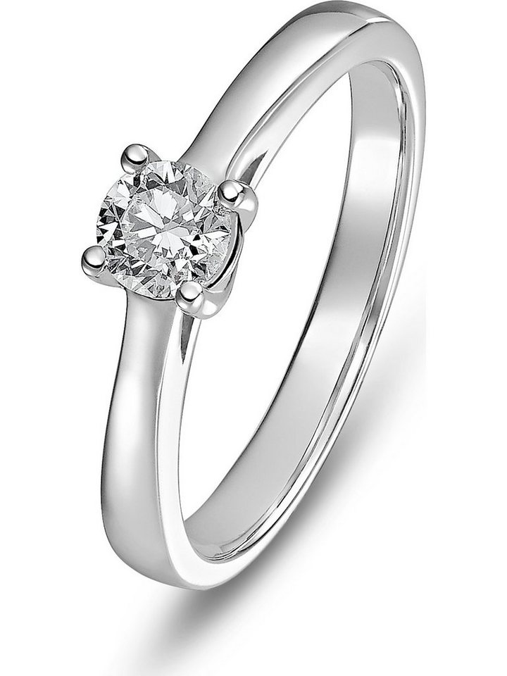 CHRIST Diamantring CHRIST Damen-Damenring 585er Weißgold 1 Diamant von CHRIST