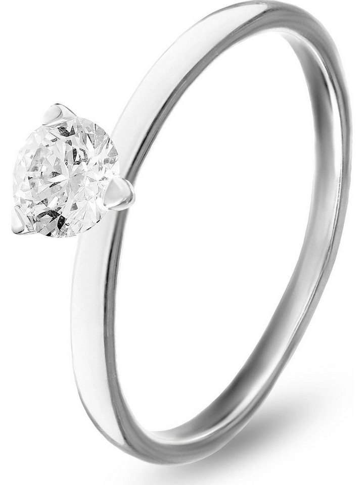 CHRIST Diamantring CHRIST Damen-Damenring 585er Weißgold 1 Diamant von CHRIST