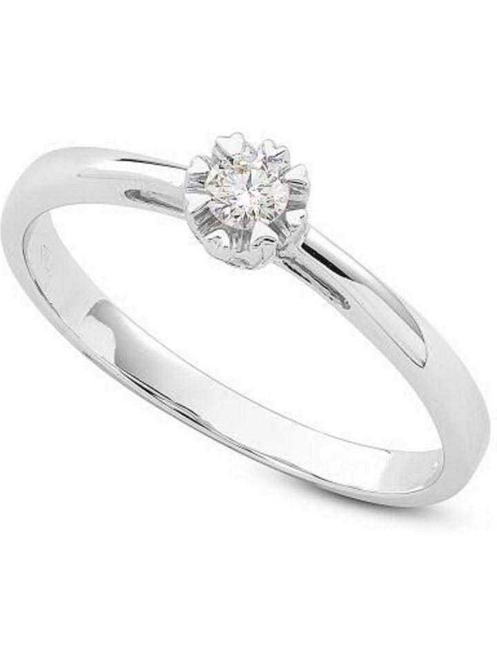 CHRIST Diamantring CHRIST Damen-Damenring 1 Diamant von CHRIST