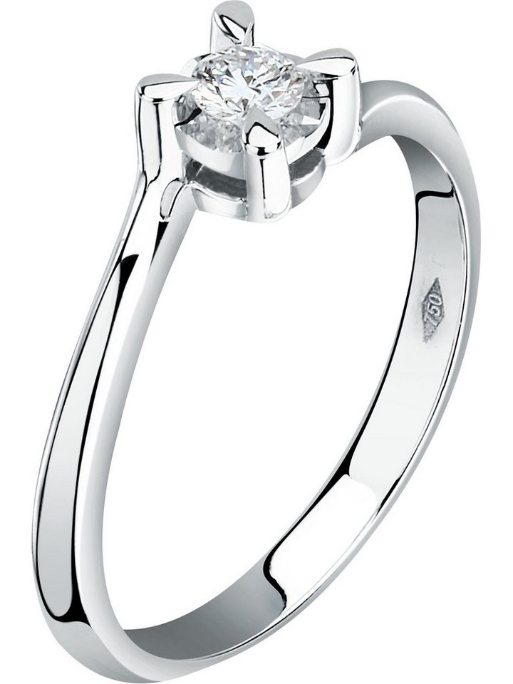 CHRIST Diamantring CHRIST Damen-Damenring 585er Weißgold 1 Diamant von CHRIST