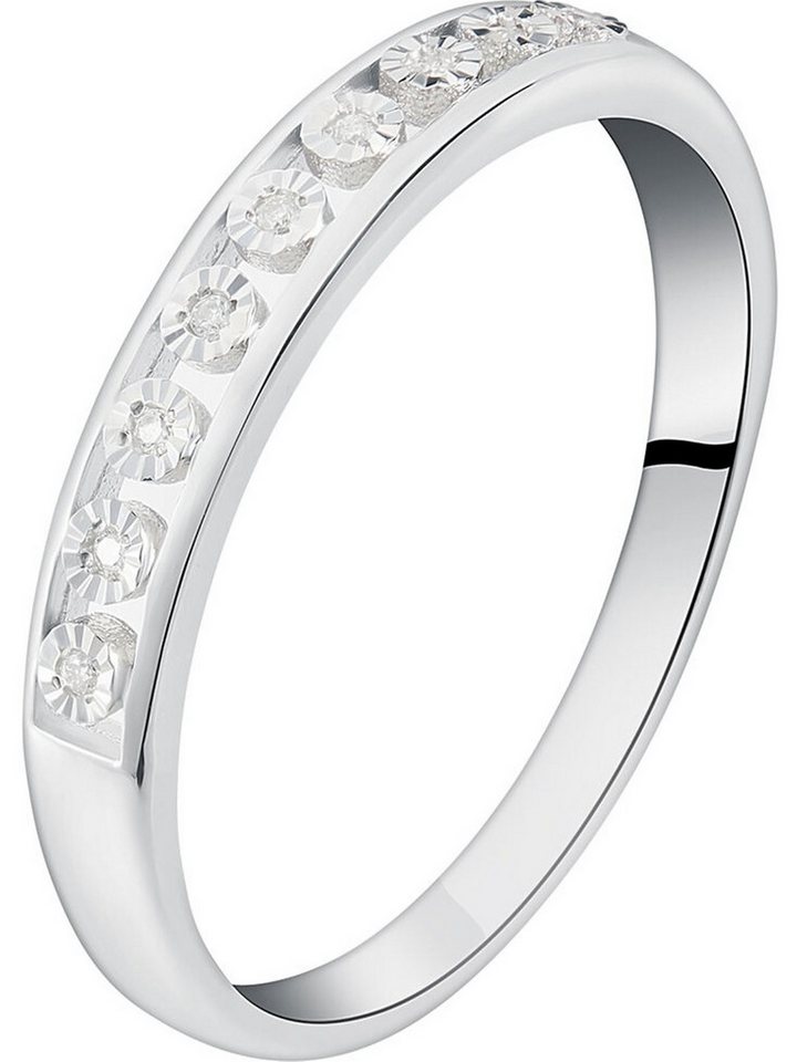 CHRIST Diamantring CHRIST Damen-Damenring 585er Weißgold 9 Diamant von CHRIST