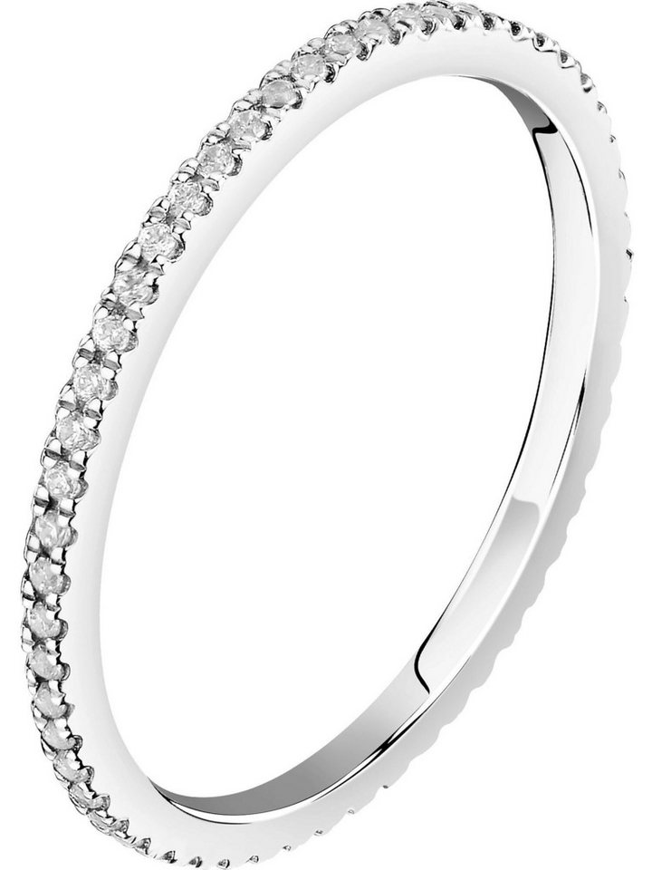 CHRIST Diamantring CHRIST Damen-Damenring 585er Weißgold Diamant von CHRIST