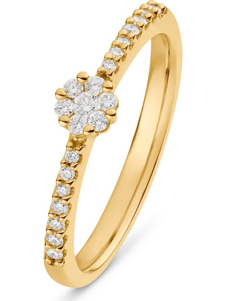 CHRIST Diamantring CHRIST Damen-Damenring 7 Diamant von CHRIST