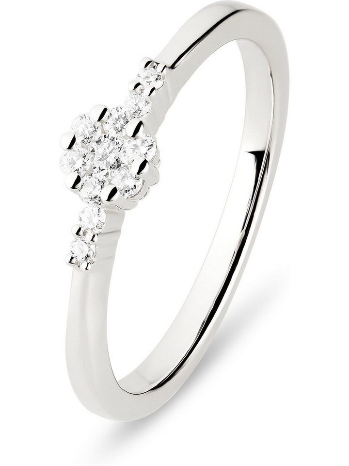 CHRIST Diamantring CHRIST Damen-Damenring 1 Diamant von CHRIST