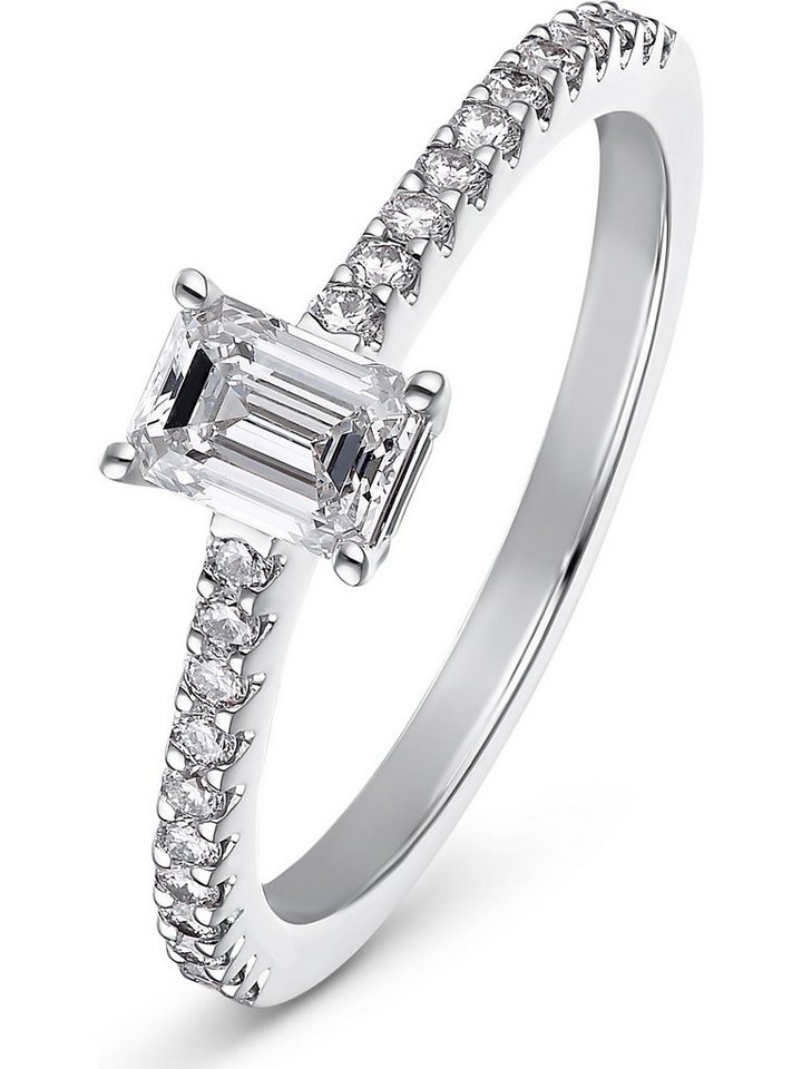 CHRIST Diamantring CHRIST Damen-Damenring 750er Weißgold 1 Diamant von CHRIST