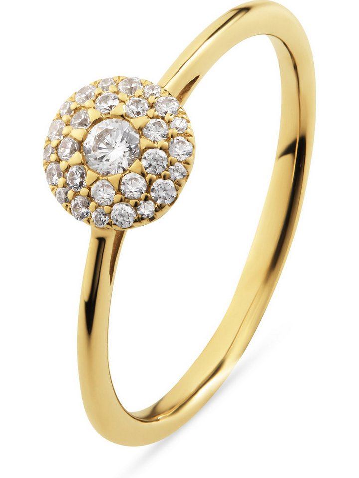 CHRIST Diamantring CHRIST Damen-Damenring Diamant von CHRIST