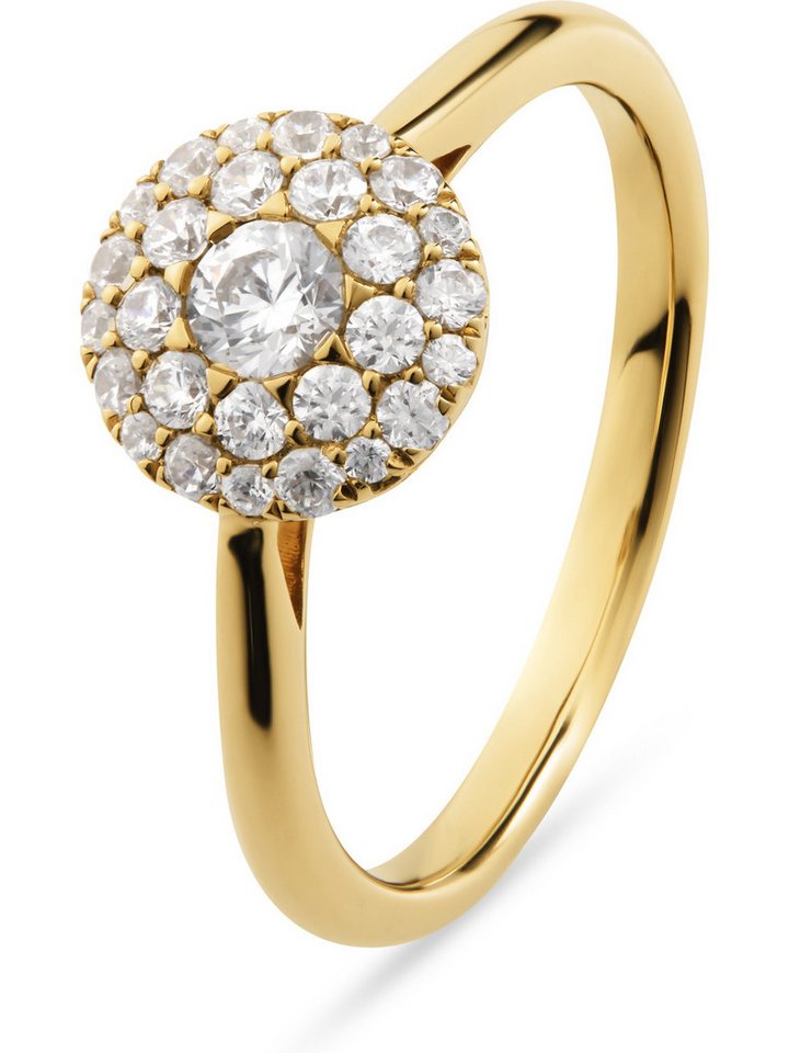 CHRIST Diamantring CHRIST Damen-Damenring Diamant von CHRIST