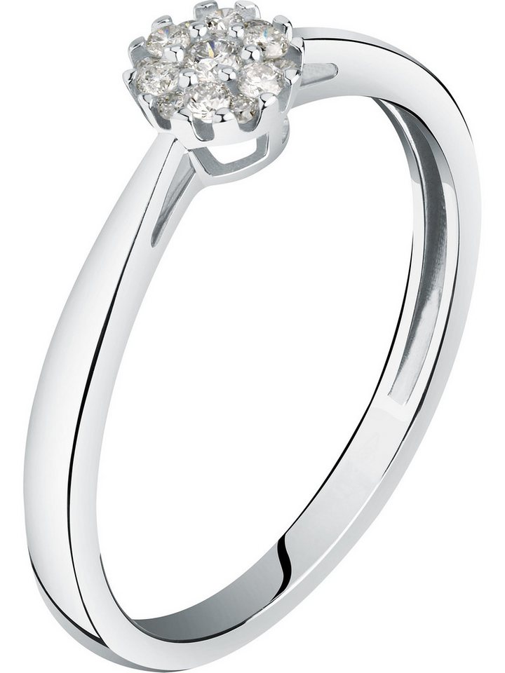 CHRIST Diamantring CHRIST Damen-Damenring 750er Weißgold 13 Diamant von CHRIST