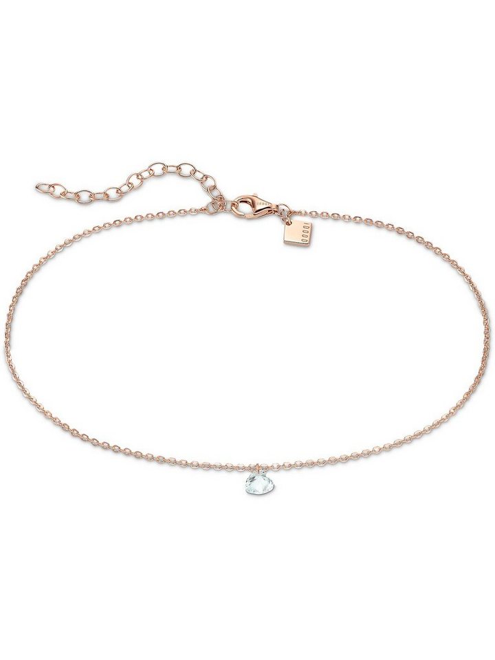 CHRIST Fußkette CHRIST Damen-Fußkette 925er Silber 1 Zirkonia von CHRIST