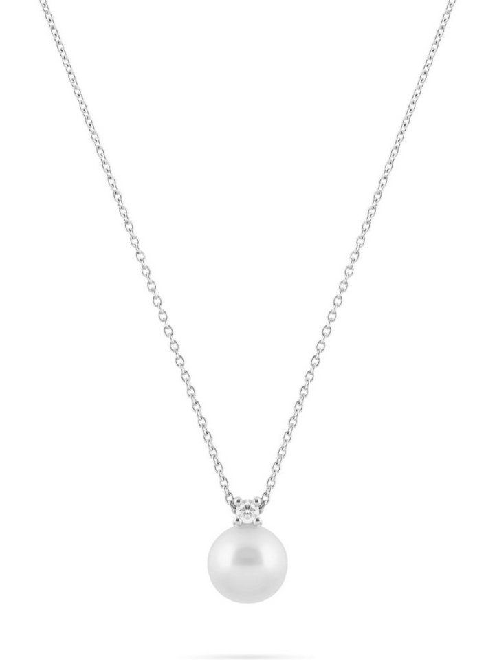 CHRIST Goldkette CHRIST Damen-Kette 375er Weißgold 1 Süßwasserperle von CHRIST