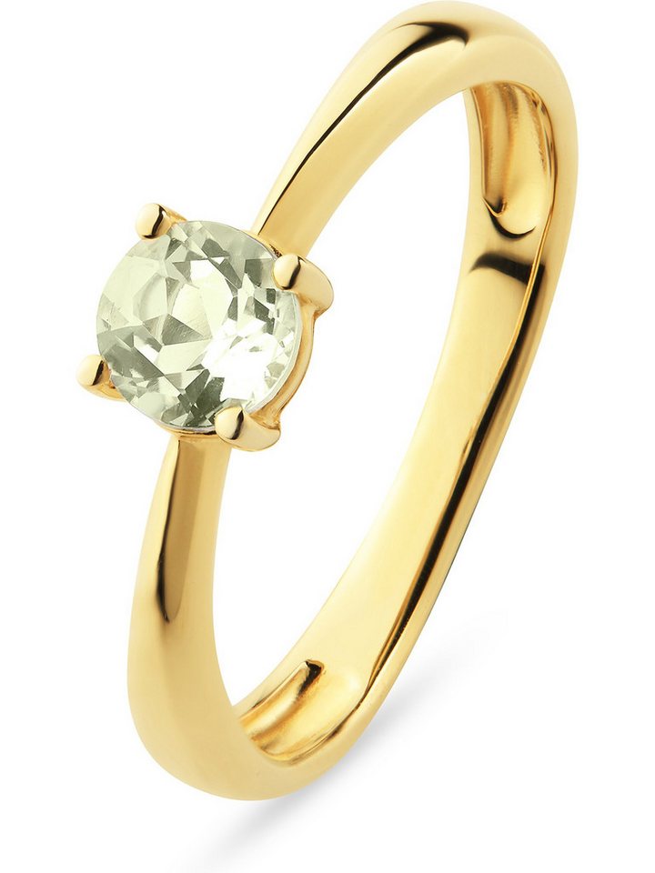 CHRIST Goldring CHRIST Damen-Damenring 585er Gelbgold 1 Amethyst von CHRIST