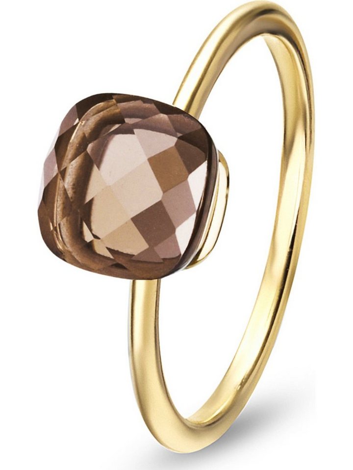 CHRIST Goldring CHRIST Damen-Damenring 585er Gelbgold 1 Farbstein von CHRIST