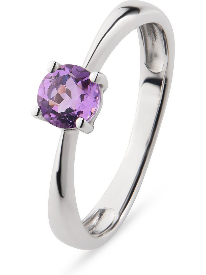 CHRIST Goldring CHRIST Damen-Damenring 585er Weißgold 1 Amethyst von CHRIST