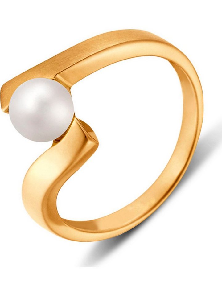 CHRIST Goldring CHRIST Damen-Damenring Süßwasserperle von CHRIST