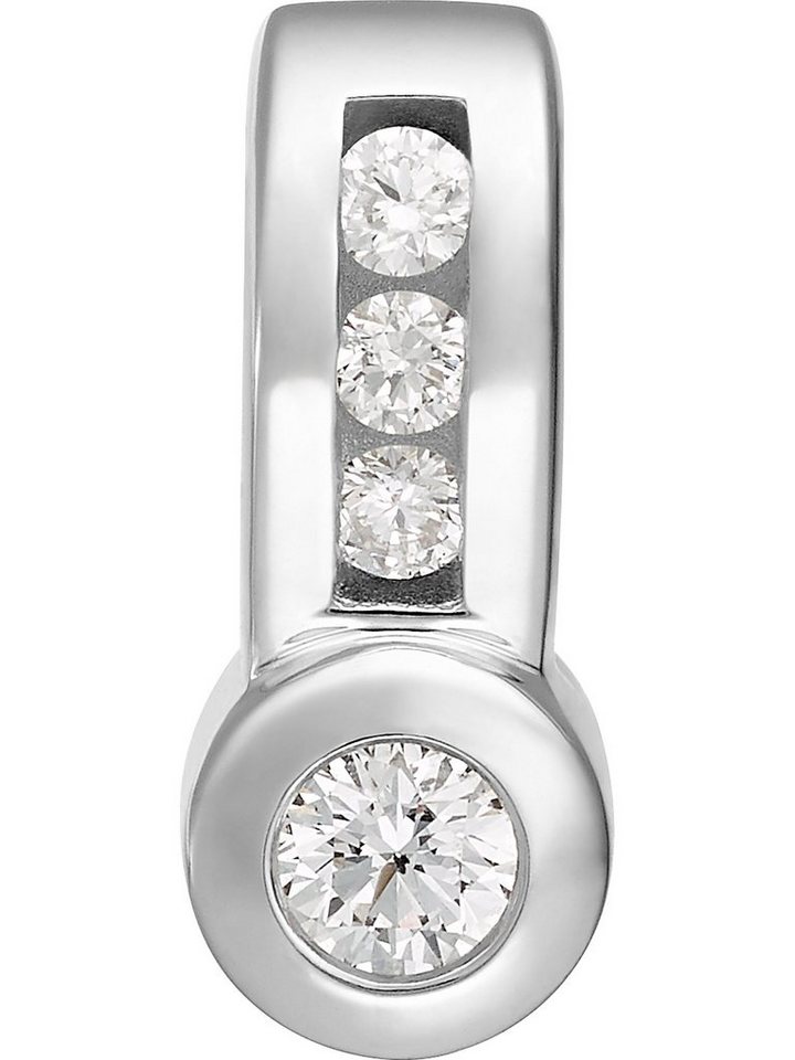 CHRIST Kettenanhänger CHRIST Damen-Anhänger 585er Weißgold 1 Diamant von CHRIST