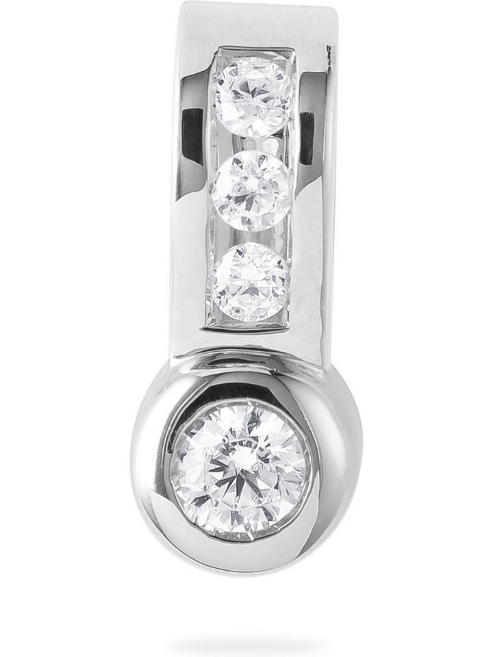 CHRIST Kettenanhänger CHRIST Damen-Anhänger 585er Weißgold 1 Diamant von CHRIST