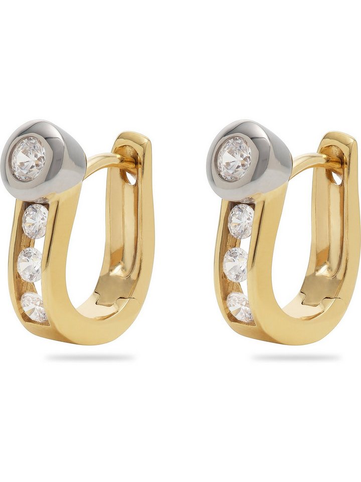 CHRIST Paar Creolen CHRIST Damen-Creolen 2 Diamant (Paar) von CHRIST