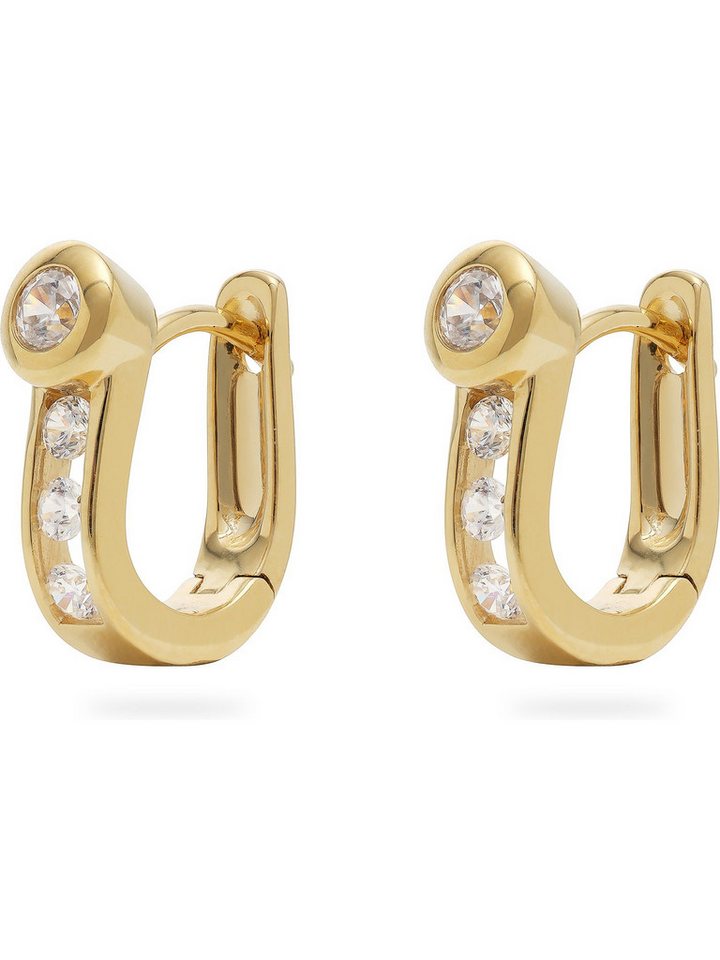 CHRIST Paar Creolen CHRIST Damen-Creolen 2 Diamant (Paar) von CHRIST