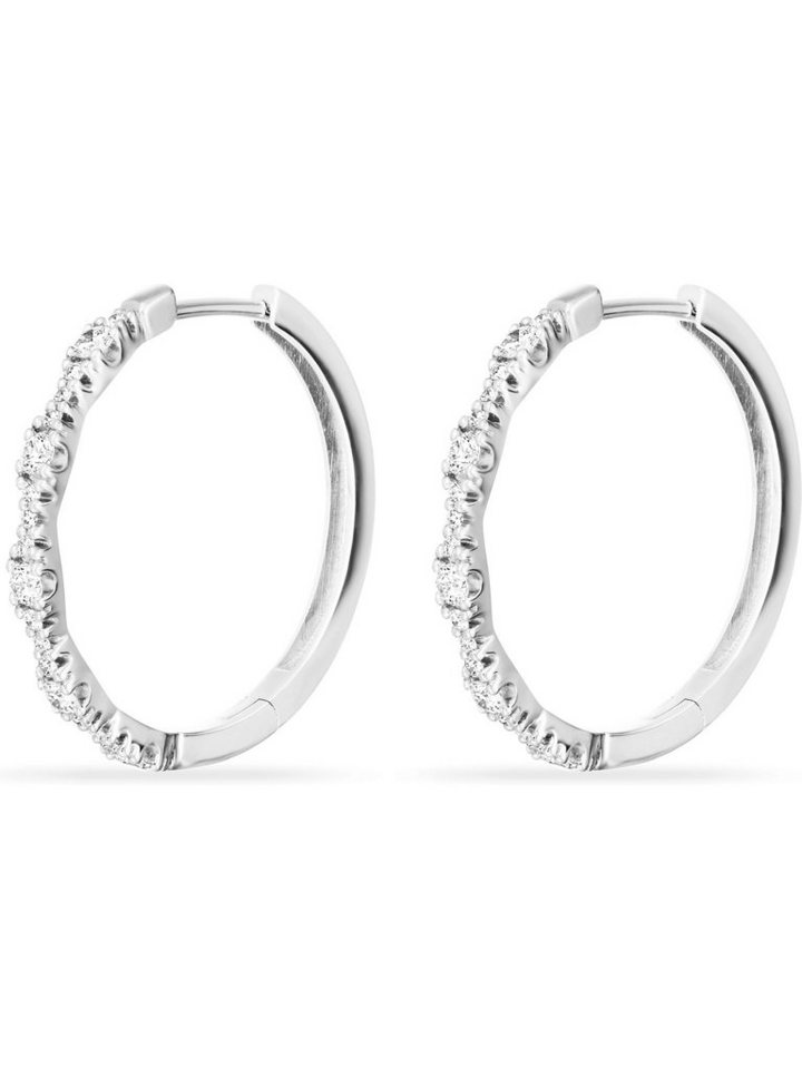 CHRIST Paar Creolen CHRIST Damen-Creolen 38 Diamant (Paar) von CHRIST