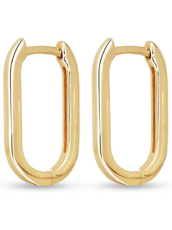 CHRIST Paar Creolen CHRIST Damen-Creolen 585er Gelbgold (Paar) von CHRIST