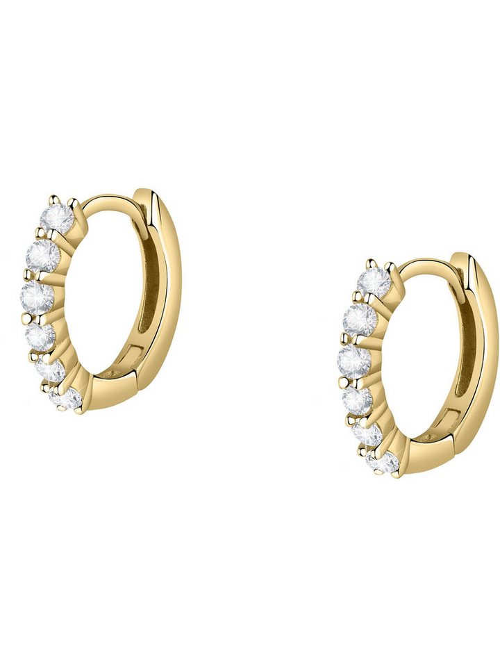 CHRIST Paar Creolen CHRIST Damen-Creolen 925er Silber, recycelt (Paar) von CHRIST