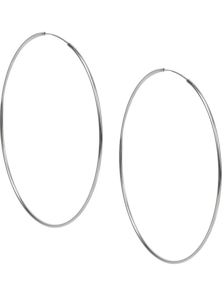 CHRIST Paar Creolen CHRIST Damen-Creolen 925er Silber, recycelt (Paar) von CHRIST