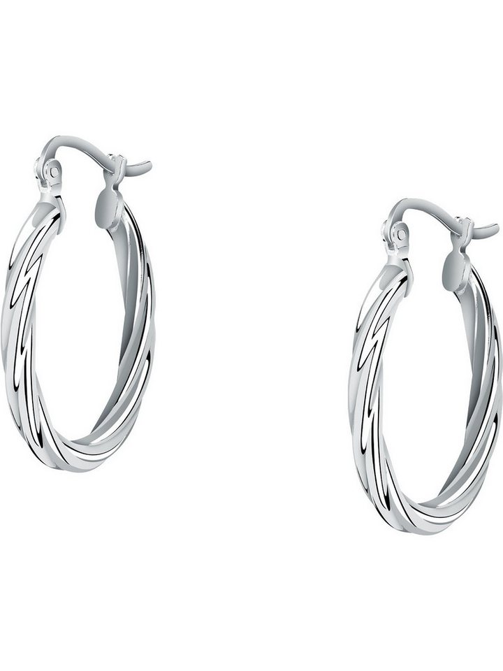 CHRIST Paar Creolen CHRIST Damen-Creolen 925er Silber, recycelt (Paar) von CHRIST