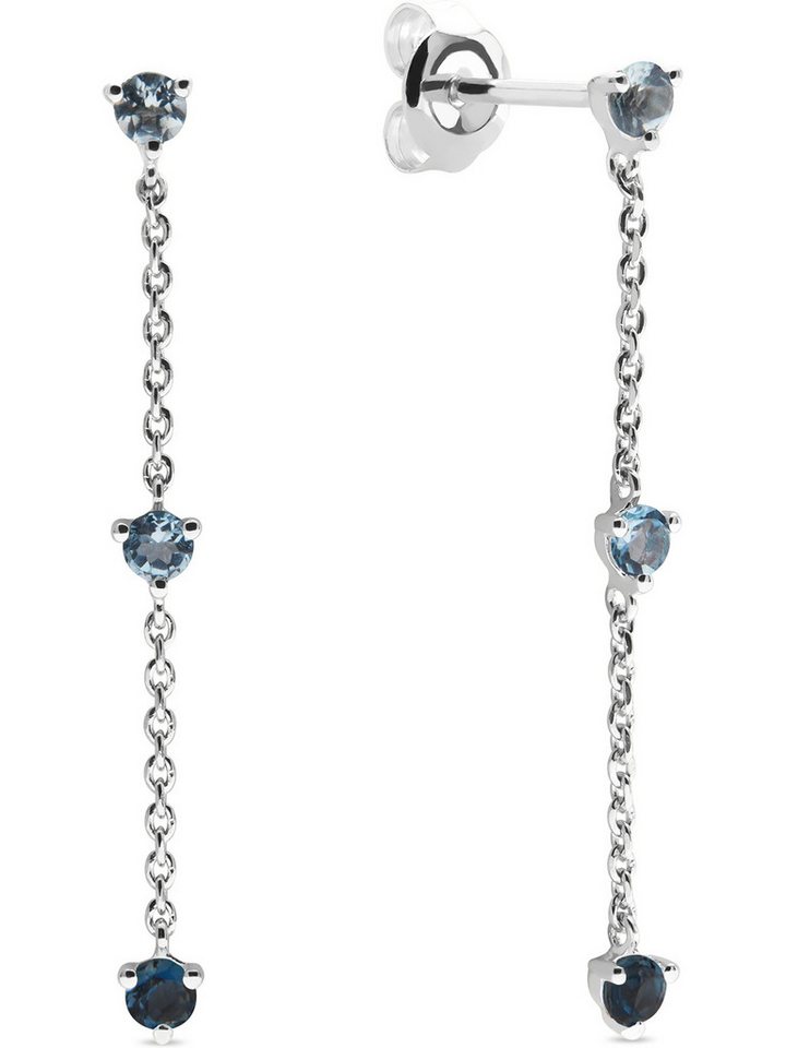 CHRIST Paar Ohrhänger CHRIST Damen-Ohrstecker 2 Farbstein von CHRIST