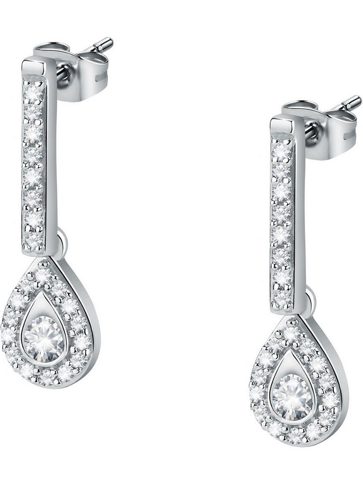 CHRIST Paar Ohrhänger CHRIST Damen-Ohrhänger 585er Weißgold 2 Diamant von CHRIST