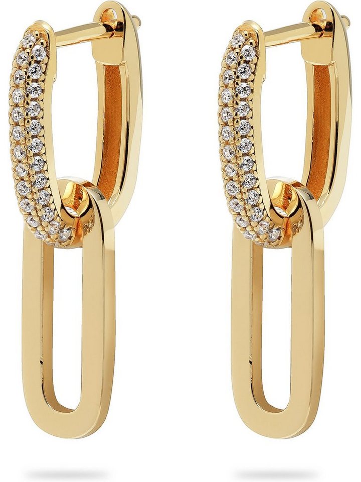 CHRIST Paar Ohrhänger CHRIST Damen-Ohrhänger 925er Silber 38 Zirkonia von CHRIST